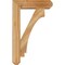 Ekena Millwork Imperial Craftsman Rough Sawn Bracket w/ Offset Brace, Western Red Cedar, 6"W x 20"D x 32"H BKT0604X20X32IMP04RWR - alternate 2